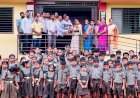 भाजप युवा मोर्चा वेंगुर्लाच्या वतीने मठ शाळा नं २ ला वाय फाय सुविधा व सीलिंग फॅन्स प्रदान.