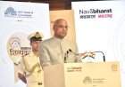 ‘विकसित भारत’ लक्ष्य प्राप्तीसाठी विकसित शिक्षण प्रणाली व आरोग्य व्यवस्था आवश्यक : राज्यपाल रमेश बैस.  राज्यपालांच्या हस्ते संजय मुखर्जी, प्रवीण दराडे यांसह 'नव भारत'चे शिल्पकार सन्मानित.