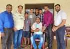 रोटरी क्लब ऑफ वेंगुर्ला मिडटाऊनच्या वतीने सुधीर सारंग व निलेश पेडणेकर यांचा सत्कार.