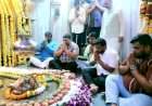 श्री क्षेत्र कुणकेश्वर येथे माजी आमदार वैभव नाईक यांनी घेतले दर्शन