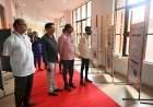 मुख्यालय पत्रकार संघाने दिली आणीबाणीतील सचित्र प्रदर्शनाला भेट