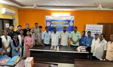 बांदा रोटरॅक्ट क्लब ऑफ रायझिंग युथ आयोजीत मोफत रक्त तपासणी शिबिराला उत्स्फूर्त प्रतिसाद.