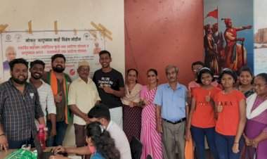 मालवण येथील मोफत आयुष्मान कार्ड विशेष शिबिराला नागरिकांचा उत्स्फूर्त प्रतिसाद.