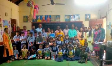 श्री स्वामी समर्थ कला क्रीडा मंडळ आडेली खुटवळवाडी तर्फे गुणवंत विद्यार्थ्यांचा सत्कार.