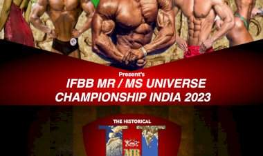 छत्रपती संभाजीनगर शहरात 'मिस्टर युनिव्हर्स २०२३' आंतरराष्ट्रीय शरीरसौष्ठव स्पर्धेचे आयोजन.