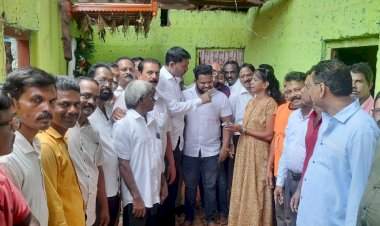 माजी खासदार निलेश राणे यांच्या माध्यमातून दत्ता सामंत यांचा मांजरेकर कुटुंबीयांना मदतीचा हात.