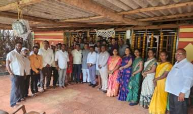 म्हापण जि.प.मतदार संघात ठाकरे शिवसेनेच्या संवाद व आशिर्वाद दौऱ्यास उत्स्फुर्त प्रतिसाद.