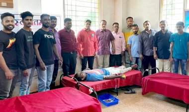 युवा पिढीमध्ये रक्तदान चळवळ निर्माण करण्याचे हॉस्पिटल नाका कला क्रिडा मंडळाचे काम कौतुकास्पद : प्रसंन्ना उर्फ बाळु देसाई.