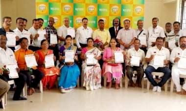 किसान मोर्चा कार्यकर्त्यांनी मोदी सरकारची कामे शेतकऱ्यांपर्यंत पोहचवावी : प्रसंन्ना उर्फ बाळु देसाई.   भाजपा किसान मोर्चाच्या पदाधिकाऱ्यांना मान्यवरांच्या हस्ते नियुक्तीपत्र प्रदान.