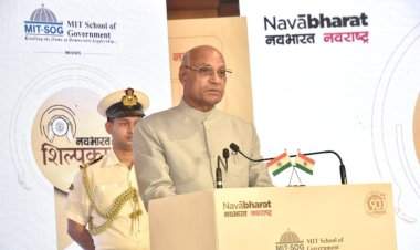 ‘विकसित भारत’ लक्ष्य प्राप्तीसाठी विकसित शिक्षण प्रणाली व आरोग्य व्यवस्था आवश्यक : राज्यपाल रमेश बैस.  राज्यपालांच्या हस्ते संजय मुखर्जी, प्रवीण दराडे यांसह 'नव भारत'चे शिल्पकार सन्मानित.