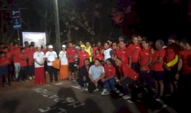 परुळे येथे हाफ मॅरेथॉन स्पर्धेला उत्स्फूर्त प्रतिसाद.