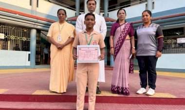 मिलाग्रीस प्रशालेच्या अमूल्य घाडीची राष्ट्रीय कॅरम स्पर्धेसाठी निवड.