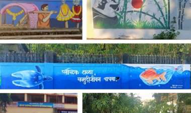 वेंगुर्ला नगरपरिषद आयोजित 'वेंगुर्ला भिंतीचित्र महोत्सव' चे निकाल जाहीर.