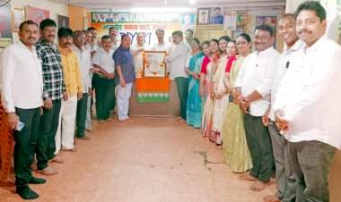 वेंगुर्ला भाजपा च्या वतीने छत्रपती शिवाजी महाराज यांच्या जयंतीनिमित्त मानाचा मुजरा.