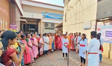 वेंगुर्ला नगरपरिषदेमार्फत मतदान जनजागृतीपर पथनाट्य आयोजन.