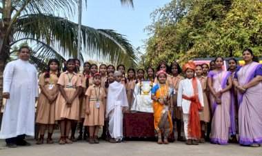 मदर तेरेसा स्कूल येथे मराठी भाषा गौरव दिन उत्साहात साजरा.