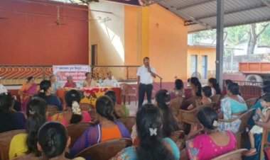 काळसे येथे समानवता ट्रस्ट सिंधुदुर्गच्या वतीने महिलांसाठी मोफत शिलाई मशिन प्रशिक्षण.