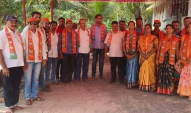 भोगवे गावातून ९० टक्के मतदान महायुतीला, कार्यकर्त्यांचा प्रचार सभेत निर्धार