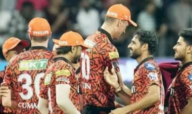 लखनऊवर विजय साकारत सनरायझर्स हैदराबाद संघाचे प्लेआँफच्या दिशेने मोठे पाऊल.