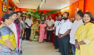 मालवण शिवसेना शाखेत शिवजयंती उत्साहात साजरी.  आमदार वैभव नाईक यांची उपस्थिती.