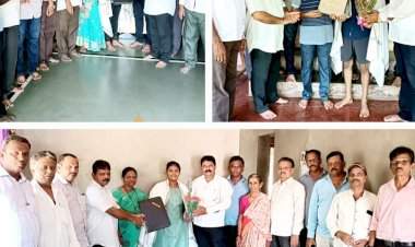 वेंगुर्ला भाजपाच्या वतीने म्हापण जि.प.मतदार संघातील गुणवंत विद्यार्थ्यांचा सत्कार.