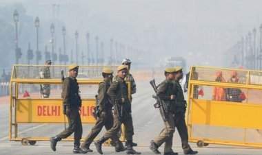 शपथविधीच्या पार्श्वभूमीवर दिल्ली हाय अलर्टवर; परिसर नो फ्लाय झोन घोषित.