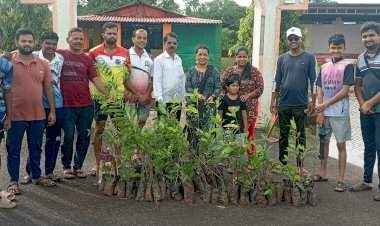 परुळे बाजार बॉईज ग्रुपच्या वतीने कृषीदिन साजरा.