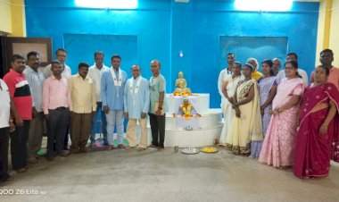 आनंदवाडी येथे वर्षावास निमित्त धम्म प्रवचन संपन्न.