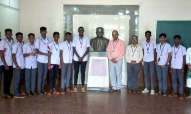 देवरुख महाविद्यालयात विद्यार्थी खेळाडूंचा सत्कार संपन्न.