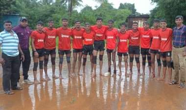 देवरूख कनिष्ठ महाविद्यालय तालुकास्तरीय कबड्डी स्पर्धेचा विजेता.