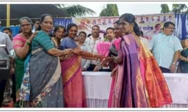 आमदार नितेश राणे यांचा दोडामार्ग मध्ये भव्य सत्कार.