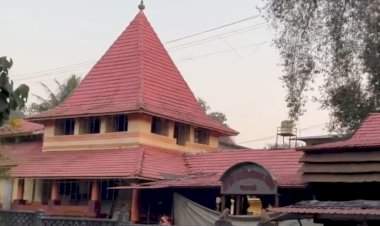 परुळे श्री देव आदिनारायण मंदिरात धार्मिक कार्यक्रमाचे आयोजन.