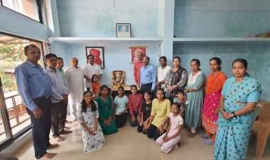 राष्ट्रवादी काँग्रेस पक्षाच्या वतीने सावंतवाडी येथे शिवजयंती साजरी