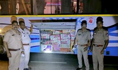 सिंधुदुर्ग आरटीओची खाजगी बसवर धडक कारवाई