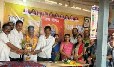 वैभववाडी भाजपा मंडल अध्यक्षपदी सुधीर नकाशे यांची निवड