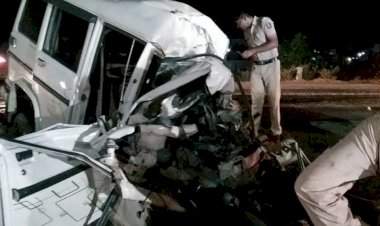 भंडाऱ्यात बोलेरो आणि ट्रेलरची धडक