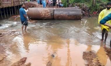 वेंगुर्ला शिरोडा मार्ग बंद......असा असेल पर्यायी मार्ग