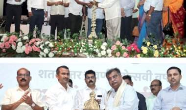 वेंगुर्ले नगरपरिषदेच्या शतकोत्तर सुवर्णमहोत्सवी वर्षाचा शुभारंभ