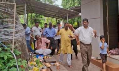 पत्नीच्या दीर्घायुष्यासाठी कुडाळचे पुरुष साजरे करतात वटपौर्णिमा उत्सव