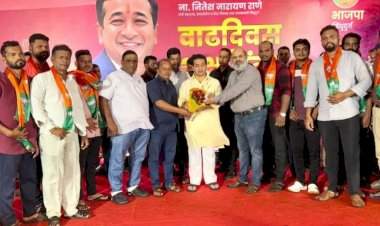 देवगड-पुरळ येथील ठाकरे सेनेच्या कार्यकर्त्यांचा भाजपात प्रवेश