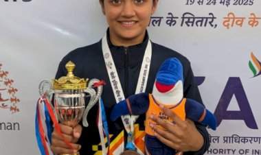 ओरोसची सुकन्या पूर्वा गावडे हिची जागतिक सागरी जलतरण स्पर्धेसाठी निवड