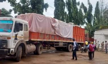 बेकायदा दारू वाहतूक केल्या प्रकरणी हरियाणातील दोघे ताब्यात......३७ लाखाच्या दारूसह कंटेनर जप्त