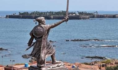 मालवण येथील राजकोट किल्ला दुरुस्तीचे काम अंतिम टप्प्यात.......छत्रपती शिवाजी महाराजांच्या पुतळ्याभोवतालच्या पदपथाच्या दुरुस्तीचे काम लवकरच पूर्ण होणार