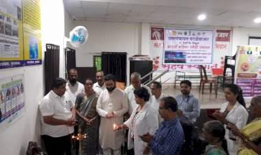 परुळेबाजार येथे नेत्र तपासणी आणि मोफत आरोग्य शिबिर संपन्न.