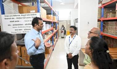 सिंधुदुर्गात आरोग्य सेवांचा आढावा........सचिव विरेंद्र सिंह यांचे अधिकाऱ्यांना निर्देश