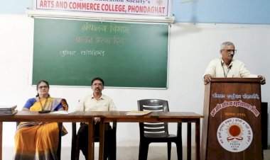 फोंडाघाट महाविद्यालयात वाचन प्रेरणा दिन उत्साहात साजरा