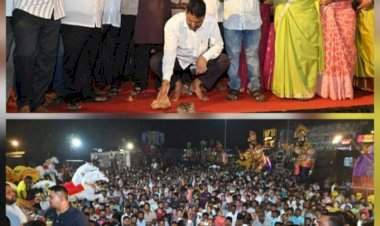 कुडाळ येथे नरकासुर वध स्पर्धेत लक्ष्मीवाडी मित्र मंडळ प्रथम