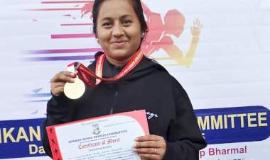 फोंडाघाट महाविद्यालयाच्या सारिका येंडे हिचे सुवर्णयश!