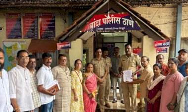 आफताब शेख आत्महत्या प्रकरणाची सखोल चौकशी करा......सकल हिंदू समाजाची बांदा पोलिसांकडे मागणी