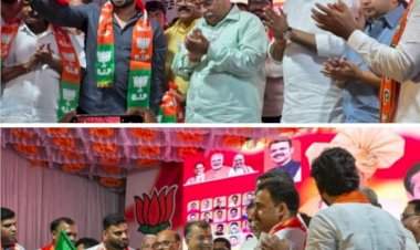 विक्रांत सावंत यांच्यासह मायकल डिसोजा भाजपमध्ये.....ठाकरे सेनेला सावंतवाडीत मोठे खिंडार